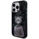 Nimmy Fashion Cute Pet MagSafe vāciņš iPhone 16 Pro, melns