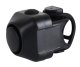 Electric bicycle bell with loud sound, black