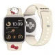 Hello Kitty Silicone Kitty Head dirželis Apple Watch 38/40/41 mm, smėlio spalvos