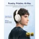 Baseus Bass BH1 NC Wireless Headphones with ANC, Starlight Off-White
