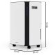 Berdsen BD-532 Compressor Dehumidifier 20L/24h with Wi-Fi and Humidistat, white