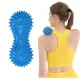 4Fizjo Double Spiky Massage Ball, Blue