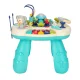 Bibi-inn Educational Interactive Activity Table with Piano and Drums, Blue