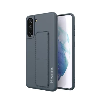 Wozinsky Kickstand Case for Samsung Galaxy S21+ 5G, Navy Blue