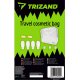 Trizand 00024337 Travel Toiletry Bag with Bottles, Transparent