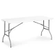 MultiGarden Folding Catering and Garden Table 153x70 cm, White