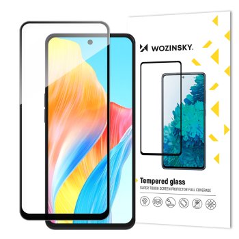 Wozinsky Tempered Glass for Realme 11, Full Glue, Black