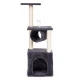 Cat Scratching Post with House Petsi, 94 cm, Grey