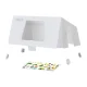 Litter Box Cover Petkit Front Entry Hood for Purobot Crystal Duo