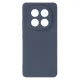 Matt TPU Case for Xiaomi Redmi Note 14 Pro 5G (Global), Dark Blue
