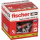Fischer DuoSeal 8x48 S A2 Sealing Plugs with Screws, 25 pcs.