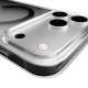 Puro iPhone 17 Pro Max vāciņš Lite Mag, caurspīdīgs ar melnu gredzenu