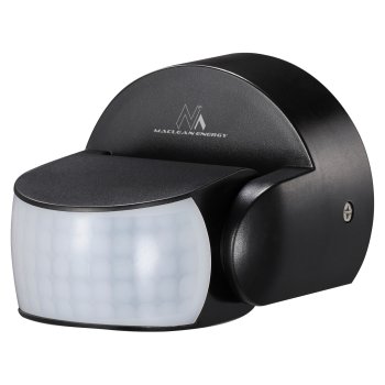 Maclean MCE468 B PIR Infrared Motion Sensor IP65 Black
