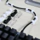 Adhesive Cable Clips 20 Pack, Wire Organizer Holders, Transparent