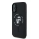 Apple iPhone 16 Plus 6.7\'\' Karl Lagerfeld Karl&Choupette Glitter MagSafe Cover Case, Black