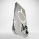 Puro Impact Clear D3O MagSafe Case for iPhone 16 Pro, Transparent
