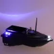 D16B GPS Remote Control Bait Boat, 2 kg, 12000 mAh, 500 m, Black