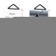 Bluetooth Audio Adapter Yesido YAU41, 2-in-1 Receiver and Transmitter for Car, Black