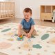 Foldable Baby Play Mat 200x150 cm Reversible Educational Foam Mat with Bag IPLAY