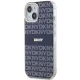 DKNY iPhone 15 Case IML Mono & Stripe MagSafe, Blue