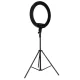 RGB LED Ring Light 45 cm (18\") with Tripod Stand, Remote and 3 Phone Holders