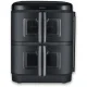Severin FR 2468 S-Fry Duo Stack Air Fryer Black