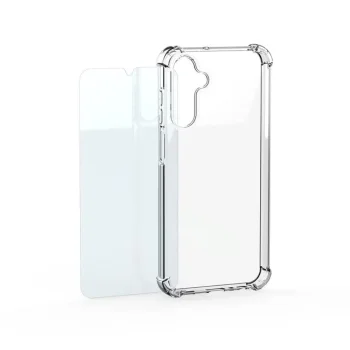 Samsung by Mobeen Clear Cover Case and Tempered Glass Set for Galaxy S26 Ultra
