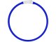 LED light-up collar for dogs and cats, adjustable, USB, 47 cm, blue