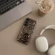 Tech-Protect Lamano MagSafe Case for Samsung Galaxy S26 FE, Brown-Beige