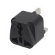 Maclean MCE154 EU to UK Power Adapter, Black