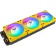 Thermaltake CT120 EX Reverse ARGB Sync Bumblebee PC Fans, 3 Pack
