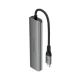 Acefast J16 5-in-1 USB-C Hub with HDMI 4K 60Hz and PD 90W, Gray