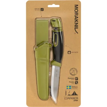 Morakniv Companion Spark Outdoor Knife, Green