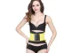 Neoprene Fitness Slimming Belt, Size L, Yellow