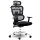 Sofotel Nicea Office Chair with Micro-Mesh Backrest, Black