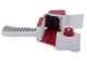 Packaging Tape Dispenser, up to 50mm, Grey/Red