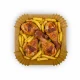 Berdsen Baking Paper Liners for Airfryer 16x16 cm - 100 pcs
