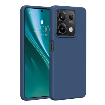 Etteri Silicone Case for Xiaomi Redmi Note 13 5G, Dark Blue