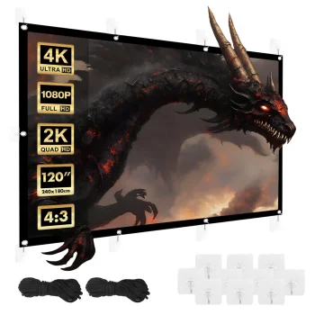 Maclean MC-169 Projector Screen 120" 240x180cm 4:3