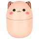 Cute Cat Air Humidifier and Aroma Diffuser with RGB Night Light, Pink