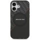 Mercedes AMG Double Layer Transparent Rhombs MagSafe vāciņš iPhone 17 - Melns/Sarkans