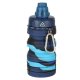 Collapsible Silicone Water Bottle 500ml, Blue