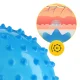 4Fizjo 1532 Sensory Rehabilitation Ball with Spikes, 20 cm, Blue