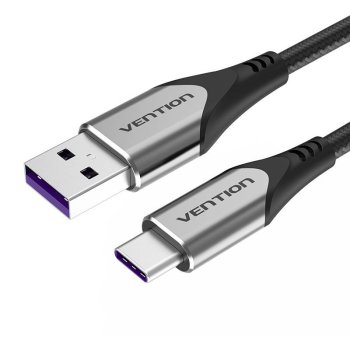 USB-C to USB 2.0 Cable Vention COFHG 5A 1.5m Grey