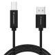 Wozinsky WKDDY4S USB-A to USB-B Cable 480 Mbps 1m - Black