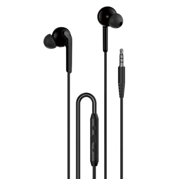 Dudao X3+ Wired In-Ear Headphones 3.5mm Minijack, Black