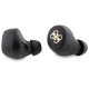Guess 4G Metal Logo TWS ENC Bluetooth bezvadu austiņas, melnas