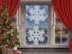 LED Window Decoration Snowflake, 40 cm, White
