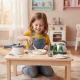 Kruzzel Kids Kitchen Accessory Set with Play Food 32 pcs 26330