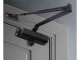 Door closer for exterior and interior doors up to 65 kg, black